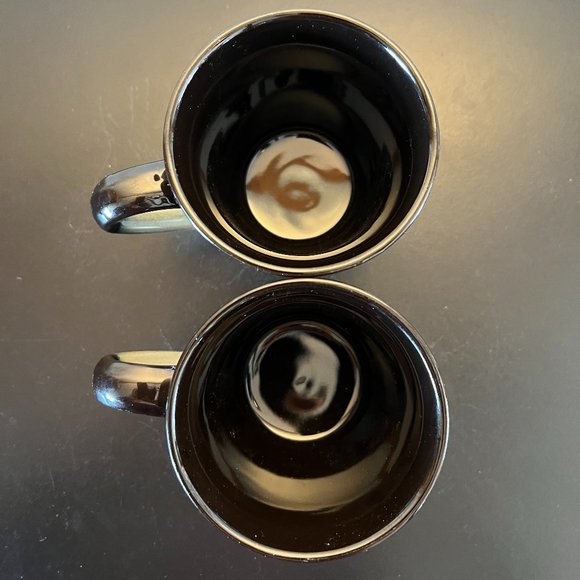 Set of 2 PFALTZGRAFF Galaxy Blue Handcrafted Stoneware Mugs with Reactive Glaze - Picture 5 of 7